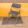 Delux Green Fabric Folding Chair
